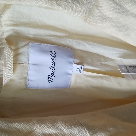 Madewell Oversized Linen Blazer - Picture 3 of 11